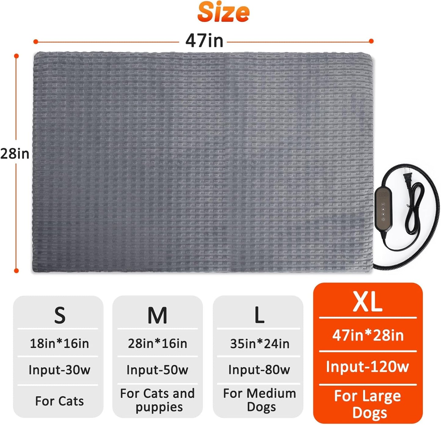 Dog Heating Pad – Waterproof Adjustable Dog Warming Pad & Heated Dog Bed | Premium Comfort Home & Lifestyle Product UK