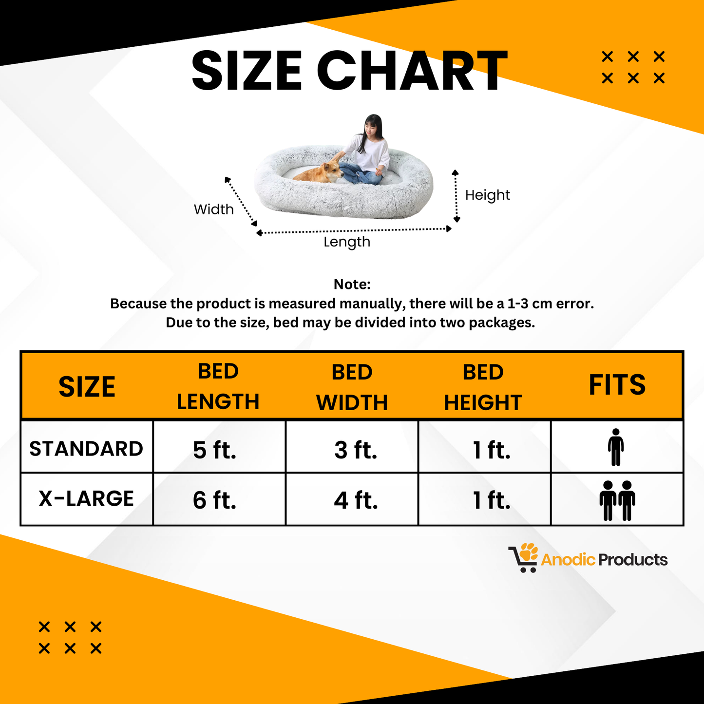 Companion Lounger Human Pet Bed | Premium Comfort Home & Lifestyle Product UK