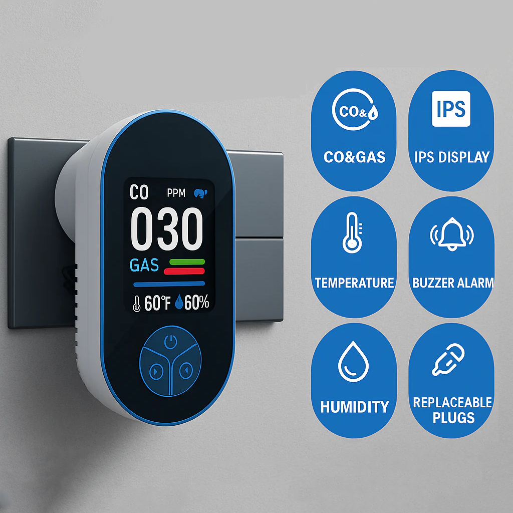 Portable Carbon Monoxide Detector | Premium Beauty & Wellness Device UK | Premium Comfort Home & Lifestyle Product UK