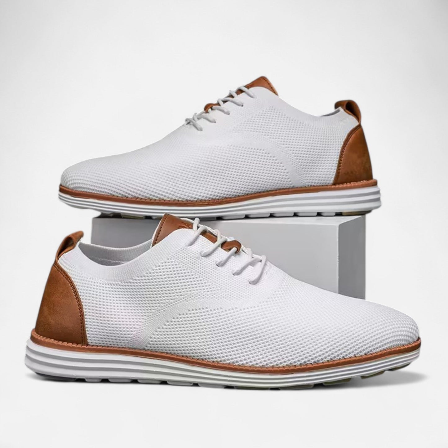 Premium Men's Dress Sneakers – Smart Breathable Lace-Up Shoes for Professional Style and Comfort | Premium Comfort Home & Lifestyle Product UK
