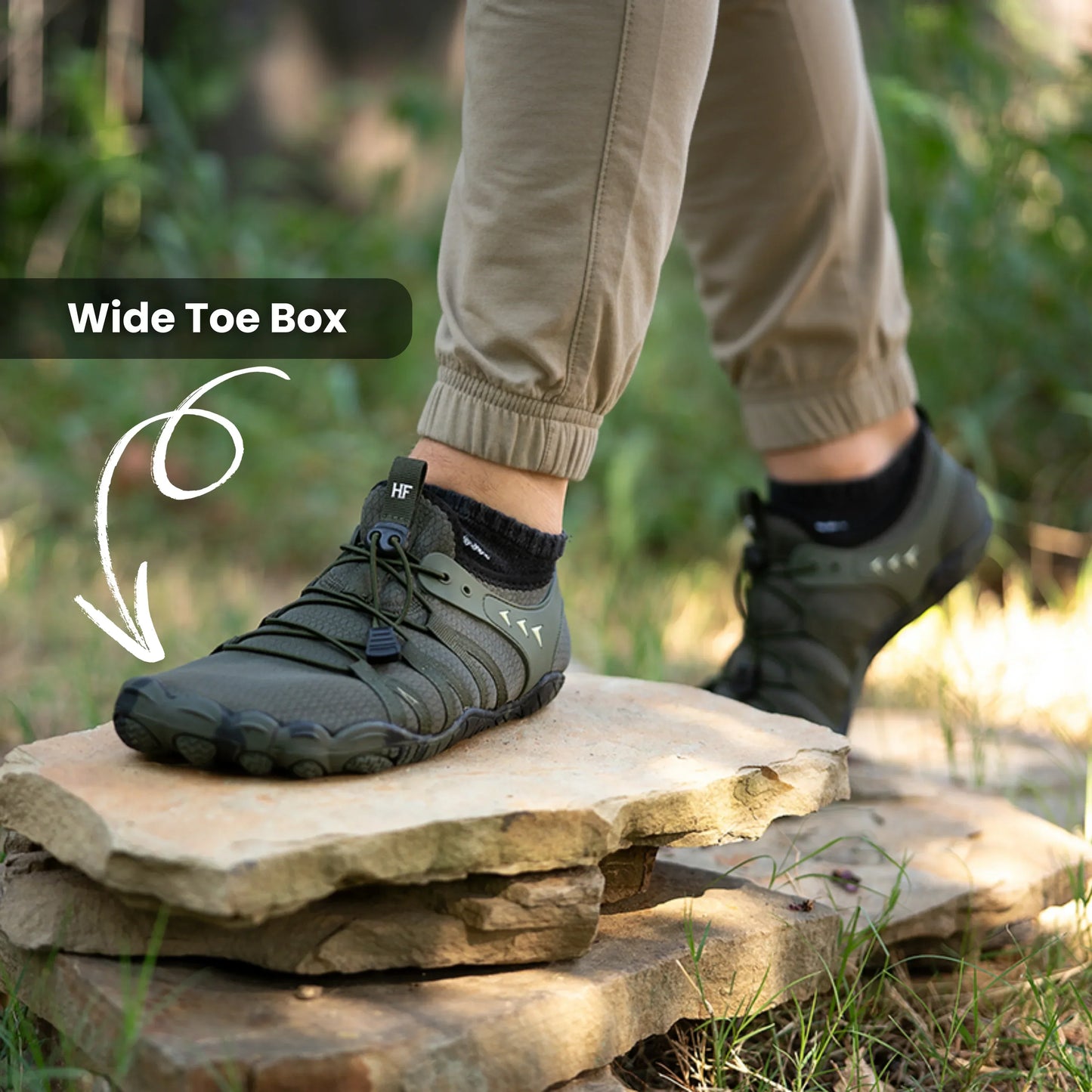 Caspian Adventure - Outdoor & Non-slip Barefoot Shoes (Men) | Premium Comfort Home & Lifestyle Product UK
