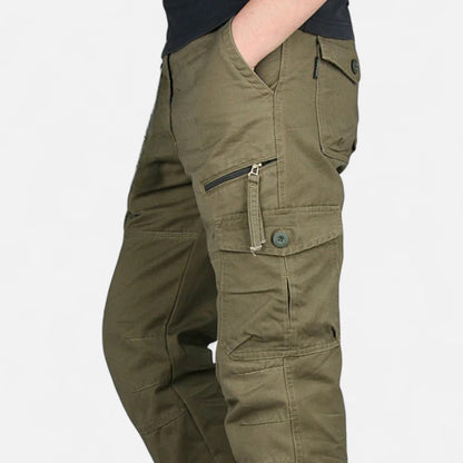 Premium Men's Cargo Trousers – Smart Autumn Military Style Cotton Pants for Outdoor and Casual Wear | Premium Comfort Home & Lifestyle Product UK