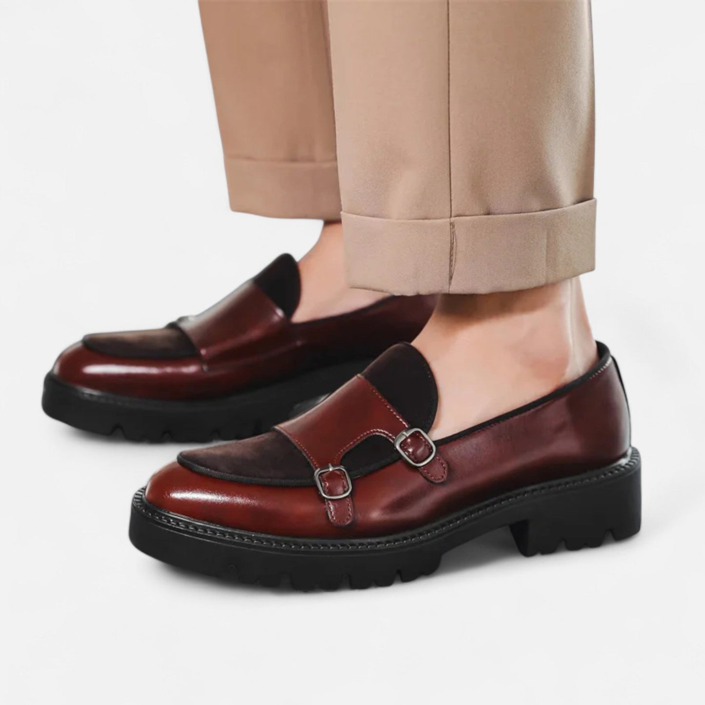 Premium Men's Leather Loafers – Smart British Thick-Soled Shoes for Professional Style and Comfort | Premium Comfort Home & Lifestyle Product UK