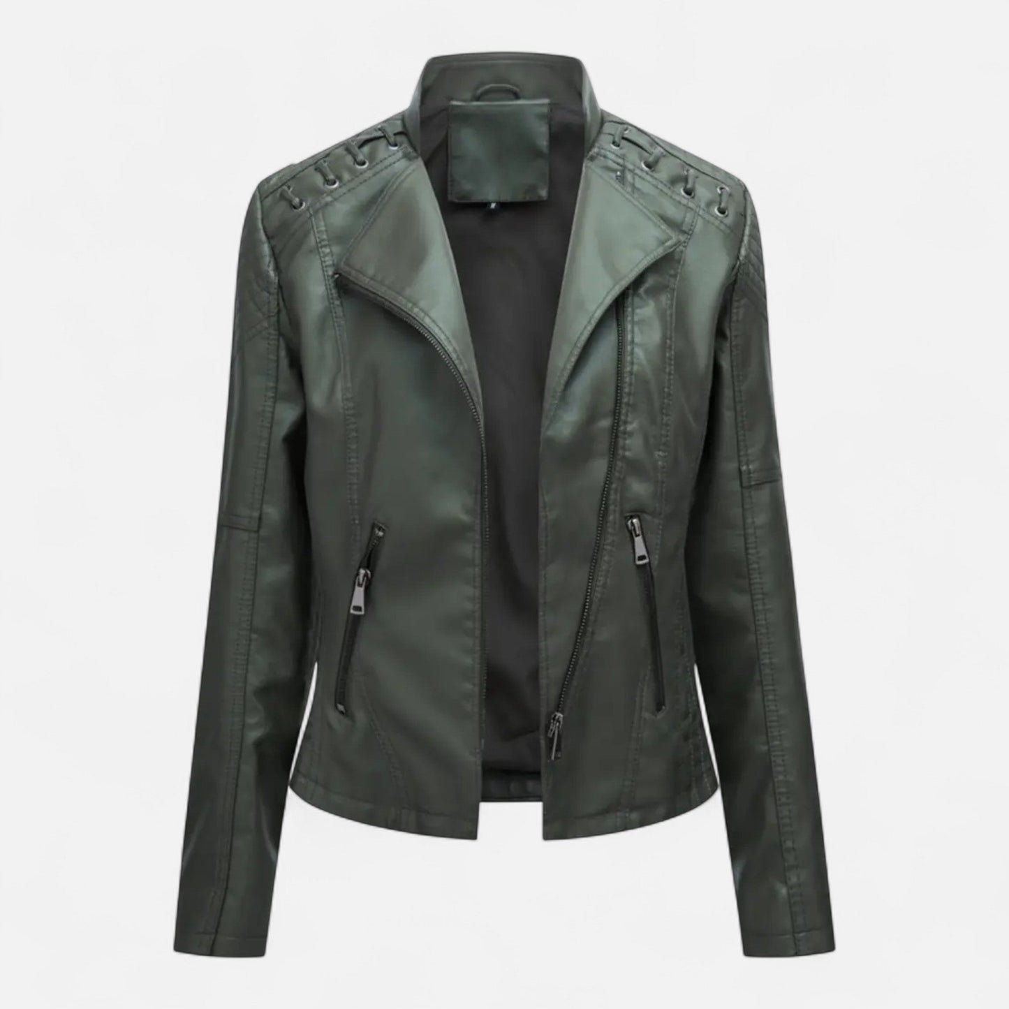 Premium Women's Smart Slim-Fit Zipper Jacket - Elegant and Stylish Outerwear for Professional and Casual Wear | Premium Comfort Home & Lifestyle Product UK