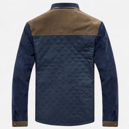Premium Men's Slim Fit Casual Jacket – Stylish Patchwork Design for Smart Everyday Wear | Premium Comfort Home & Lifestyle Product UK
