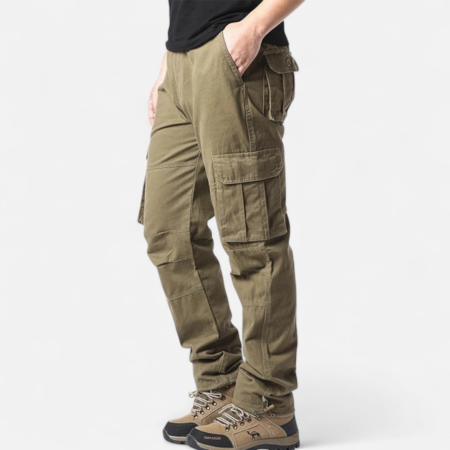 Premium Men's Cargo Trousers – Essential Cotton Military Style Pants for Smart Casual and Outdoor Wear | Premium Comfort Home & Lifestyle Product UK