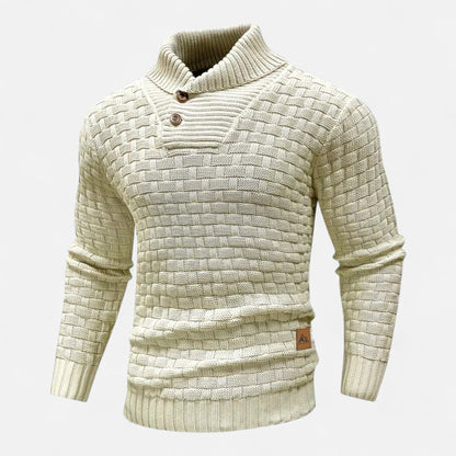 Premium Men's Classic High-Stretch Winter Sweater - Essential Smart Knitwear for Comfort and Style in Cold Weather | Premium Comfort Home & Lifestyle Product UK