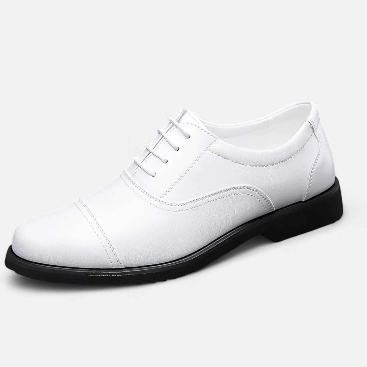 Premium Men's Smart Faux Leather Lace-Up Shoes | Best Stylish Footwear for Work & Casual Wear in the UK | Premium Comfort Home & Lifestyle Product UK