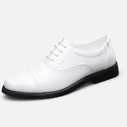 Premium Men's Smart Faux Leather Lace-Up Shoes | Best Stylish Footwear for Work & Casual Wear in the UK | Premium Comfort Home & Lifestyle Product UK