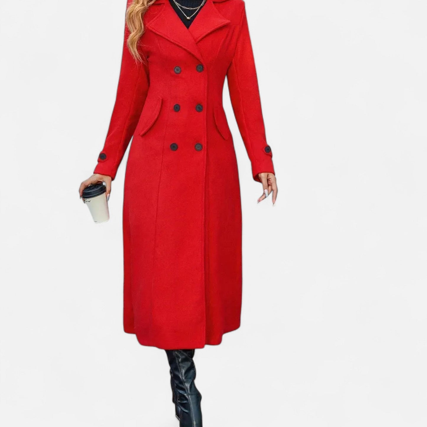 Premium Women's Elegant Long-Sleeve Winter Coat - Smart & Stylish Outerwear for Cold Weather - Essential Fashion for Every Occasion | Premium Comfort Home & Lifestyle Product UK