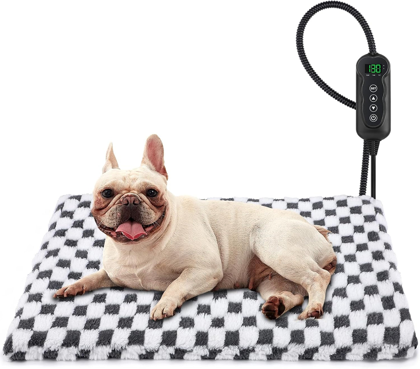 Dog Heating Pad – Waterproof Dog Warming Pad & Heated Dog Bed with Adjustable Temperature (Safe & Comfortable) | Premium Comfort Home & Lifestyle Product UK