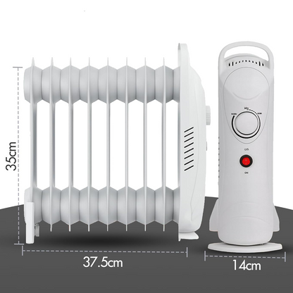 Portable 7 Fin Oil Filled Radiator | Premium Beauty & Wellness Device UK | Premium Comfort Home & Lifestyle Product UK
