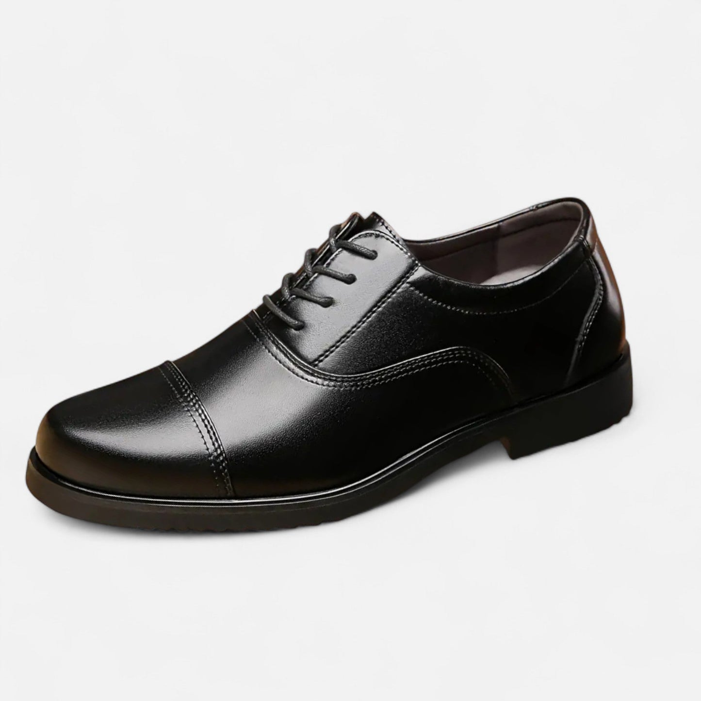 Premium Men's Smart Faux Leather Lace-Up Shoes | Best Stylish Footwear for Work & Casual Wear in the UK | Premium Comfort Home & Lifestyle Product UK