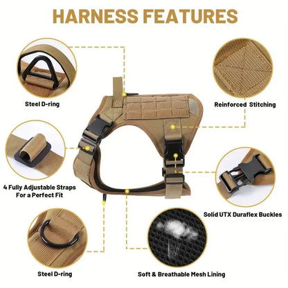Ultimate Tactical Dog Harness Vest | Premium Comfort Home & Lifestyle Product UK