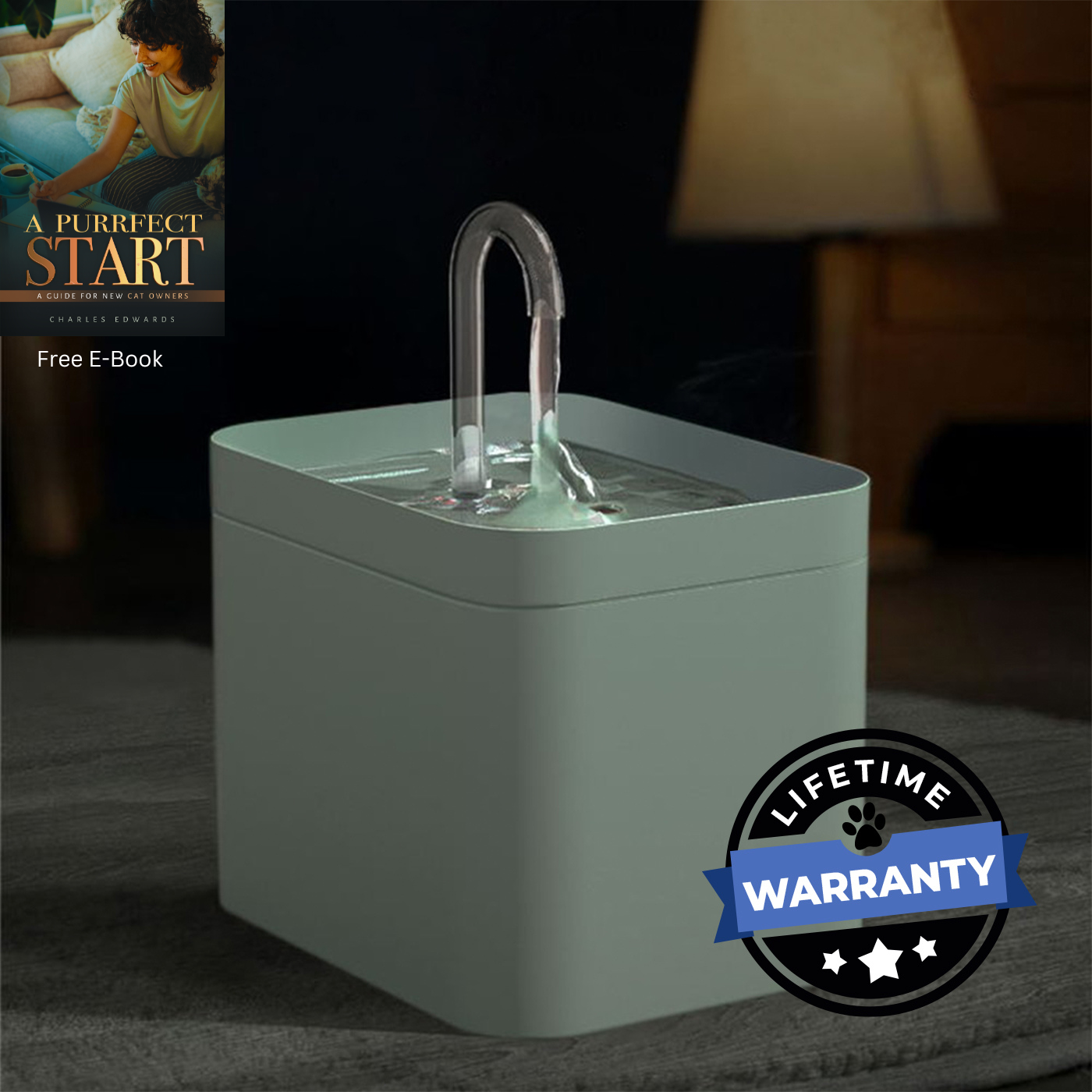 Vet Recommended Cat Water Fountain | Premium Comfort Home & Lifestyle Product UK