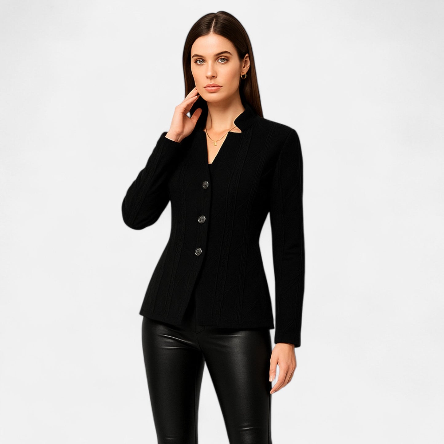 Premium Women's Tailored Jacket – Smart Heritage Lapel Classic for Professional Style and Essential Wardrobe Upgrade | Premium Comfort Home & Lifestyle Product UK