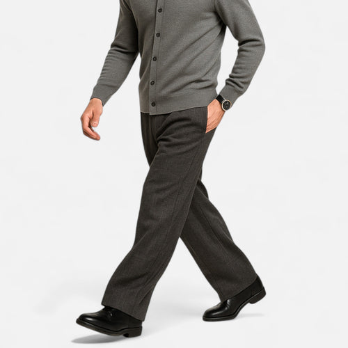 Premium Men's Classic Trousers – Smart Old Money Heritage Style for Professional and Casual Wear | Premium Comfort Home & Lifestyle Product UK