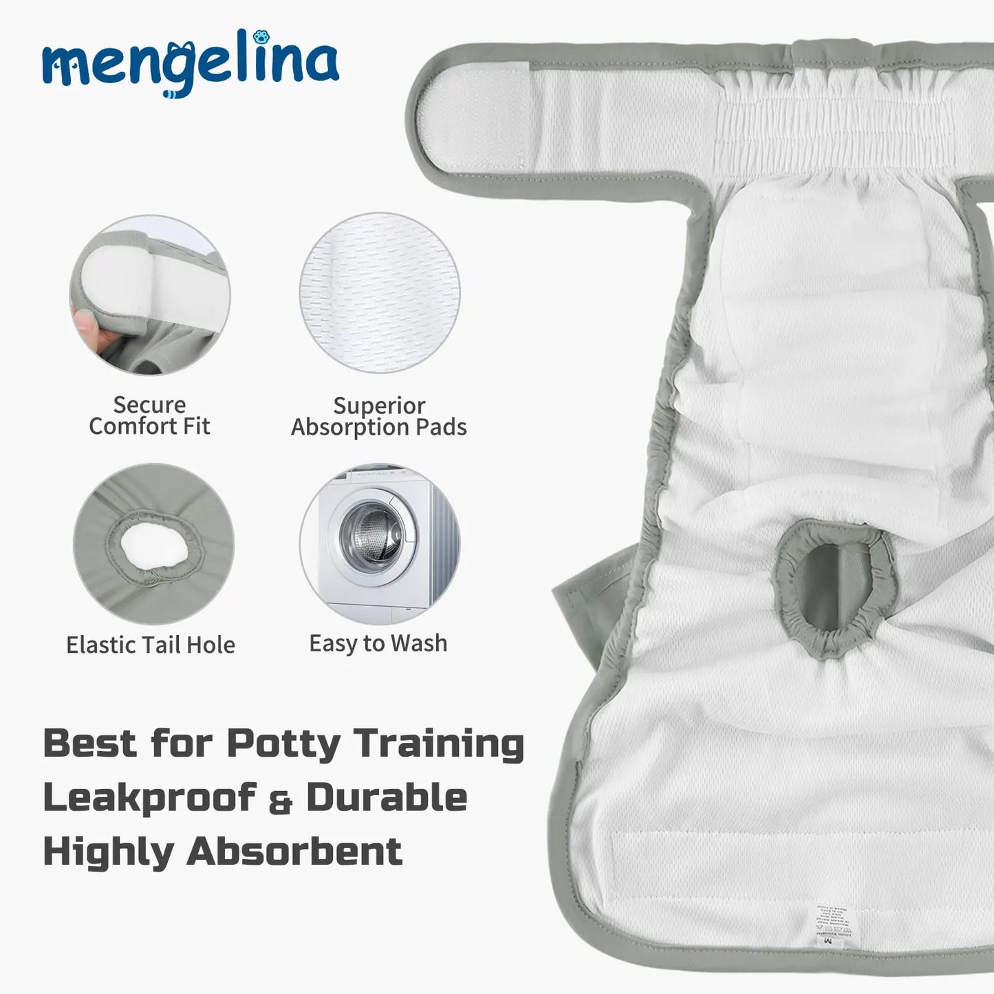 ChicPet Adjustable Doggy Diapers | Premium Comfort Home & Lifestyle Product UK