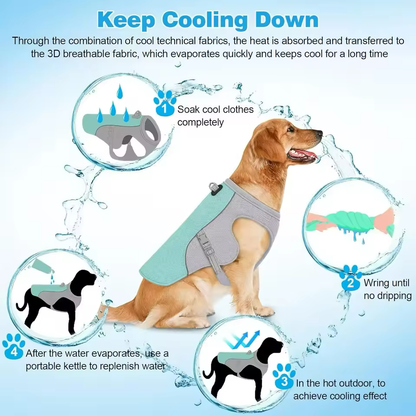 Summer Dog Cooling Vest | Premium Comfort Home & Lifestyle Product UK