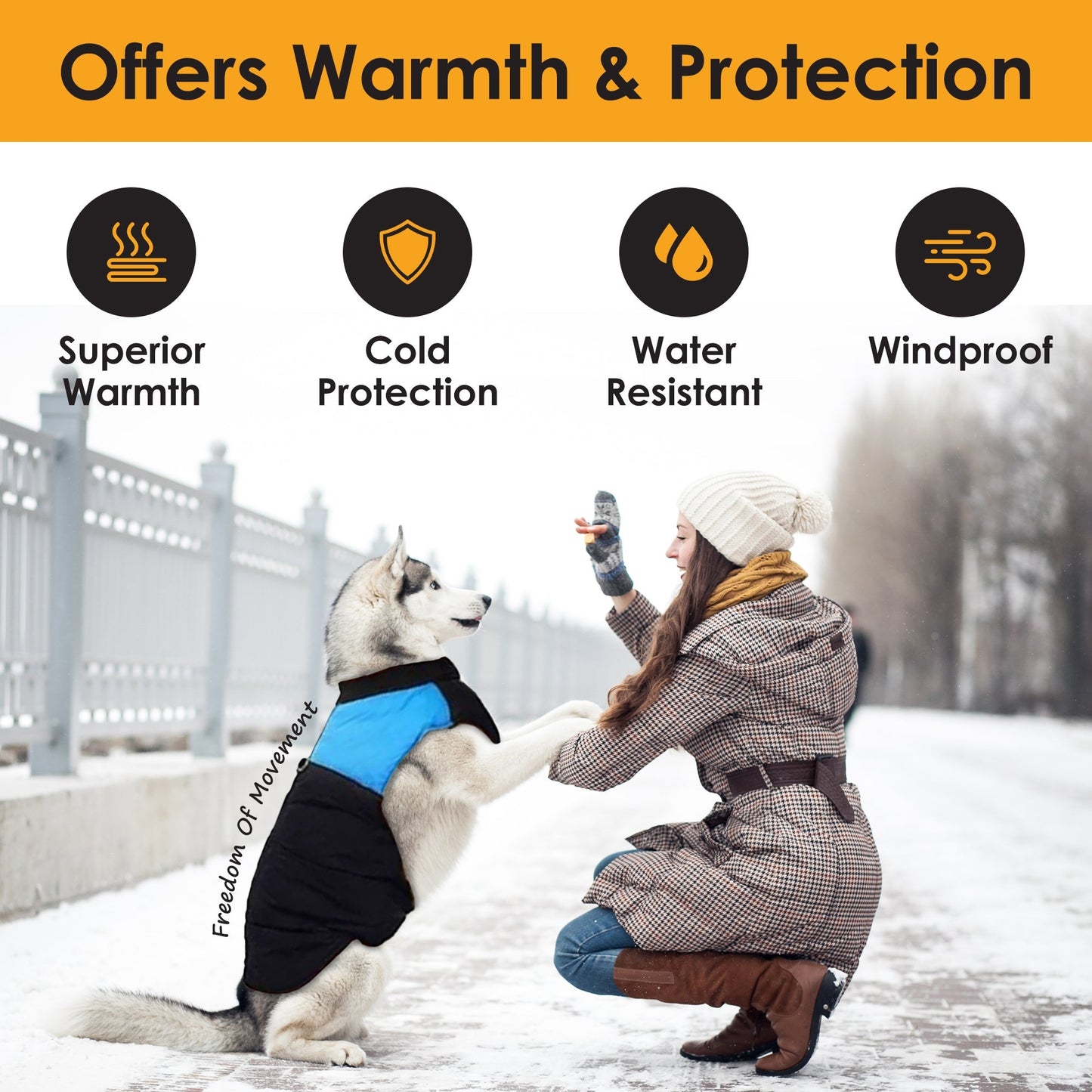 CozyCanine Winter Dog Vest | Premium Comfort Home & Lifestyle Product UK