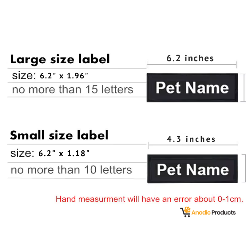 Custom Velcro Name Patches | Premium Comfort Home & Lifestyle Product UK