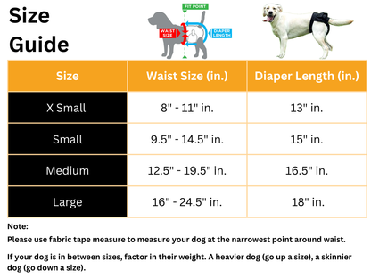 ChicPet Adjustable Doggy Diapers | Premium Comfort Home & Lifestyle Product UK