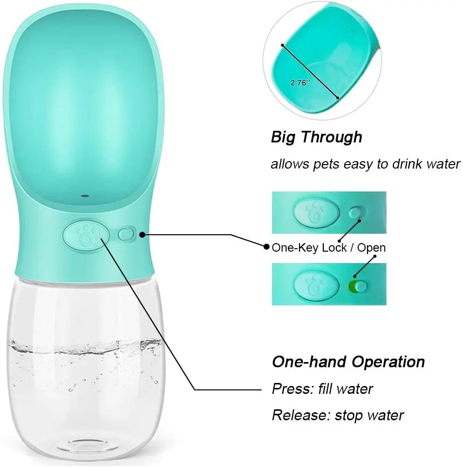 Portable Dog Water Bottle | Premium Comfort Home & Lifestyle Product UK