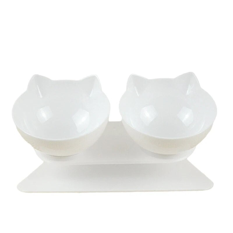 Double Cat Bowl with Stand | Premium Comfort Home & Lifestyle Product UK