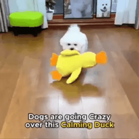 Tough Duck Calming Chew Toy | Premium Comfort Home & Lifestyle Product UK