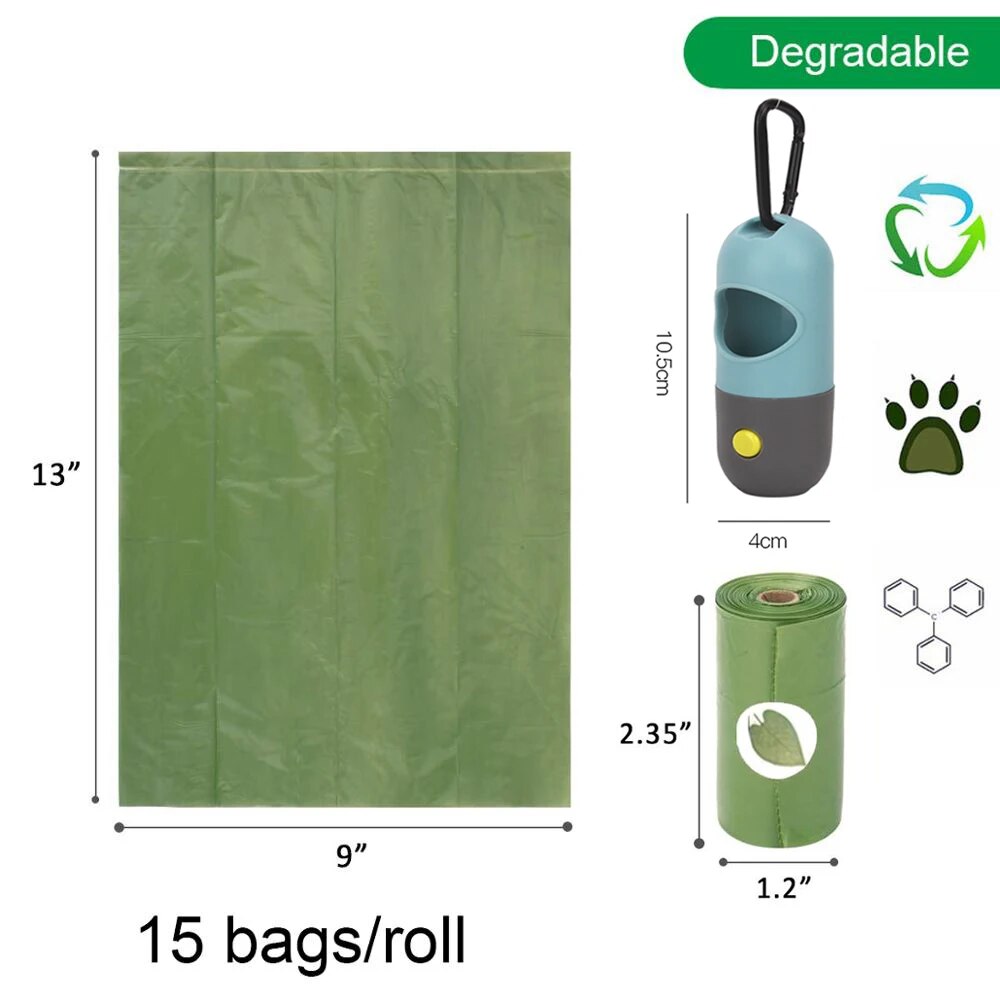 Dog Poop Bags Dispenser with LED light | Premium Comfort Home & Lifestyle Product UK