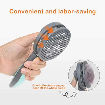 Self-Cleaning Pet Comb | Premium Comfort Home & Lifestyle Product UK