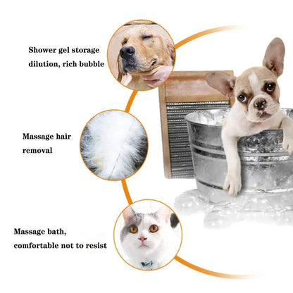 Pet Bath Brush | Premium Comfort Home & Lifestyle Product UK
