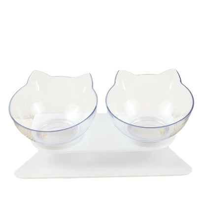 Double Cat Bowl with Stand | Premium Comfort Home & Lifestyle Product UK