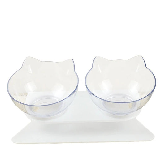 Double Cat Bowl with Stand | Premium Comfort Home & Lifestyle Product UK
