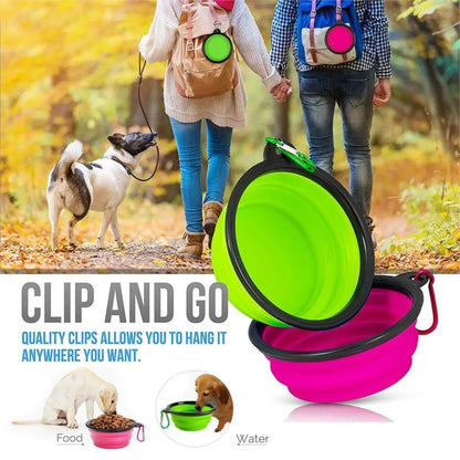 Folding Pet Travel Bowl | Premium Comfort Home & Lifestyle Product UK