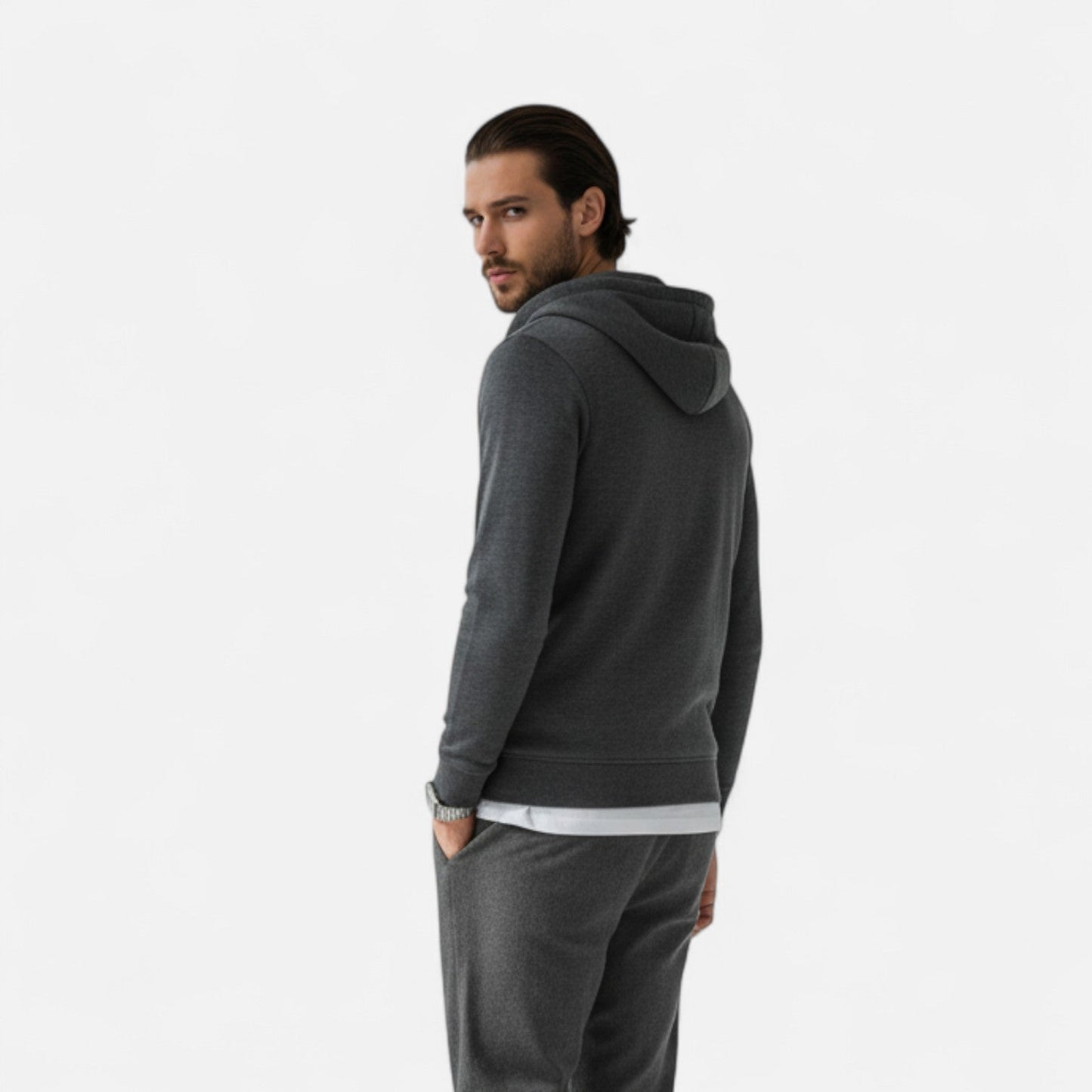 Men’s Premium Slim Fit Hooded Jacket – Smart Autumn Essential for Stylish Casual Wear | Premium Comfort Home & Lifestyle Product UK