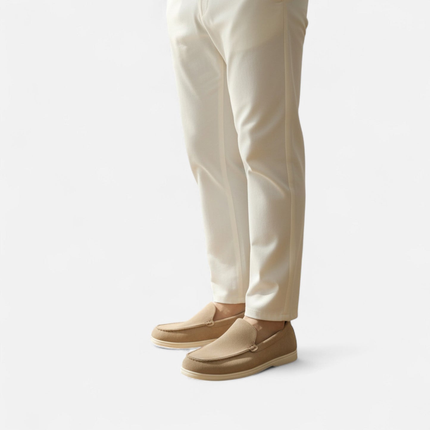 Premium Men's Suede Slip-On Loafers | Smart Casual Footwear for Work & Play | Best Comfortable Loafers for Men | Premium Comfort Home & Lifestyle Product UK