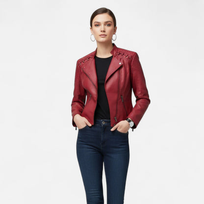Premium Women's Smart Slim-Fit Zipper Jacket - Elegant and Stylish Outerwear for Professional and Casual Wear | Premium Comfort Home & Lifestyle Product UK