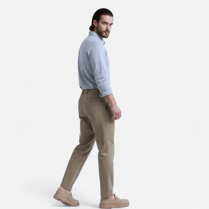 Premium Men's Wide-Leg Trousers – Smart Autumn Draped Elegance for Professional Style and Comfort | Premium Comfort Home & Lifestyle Product UK