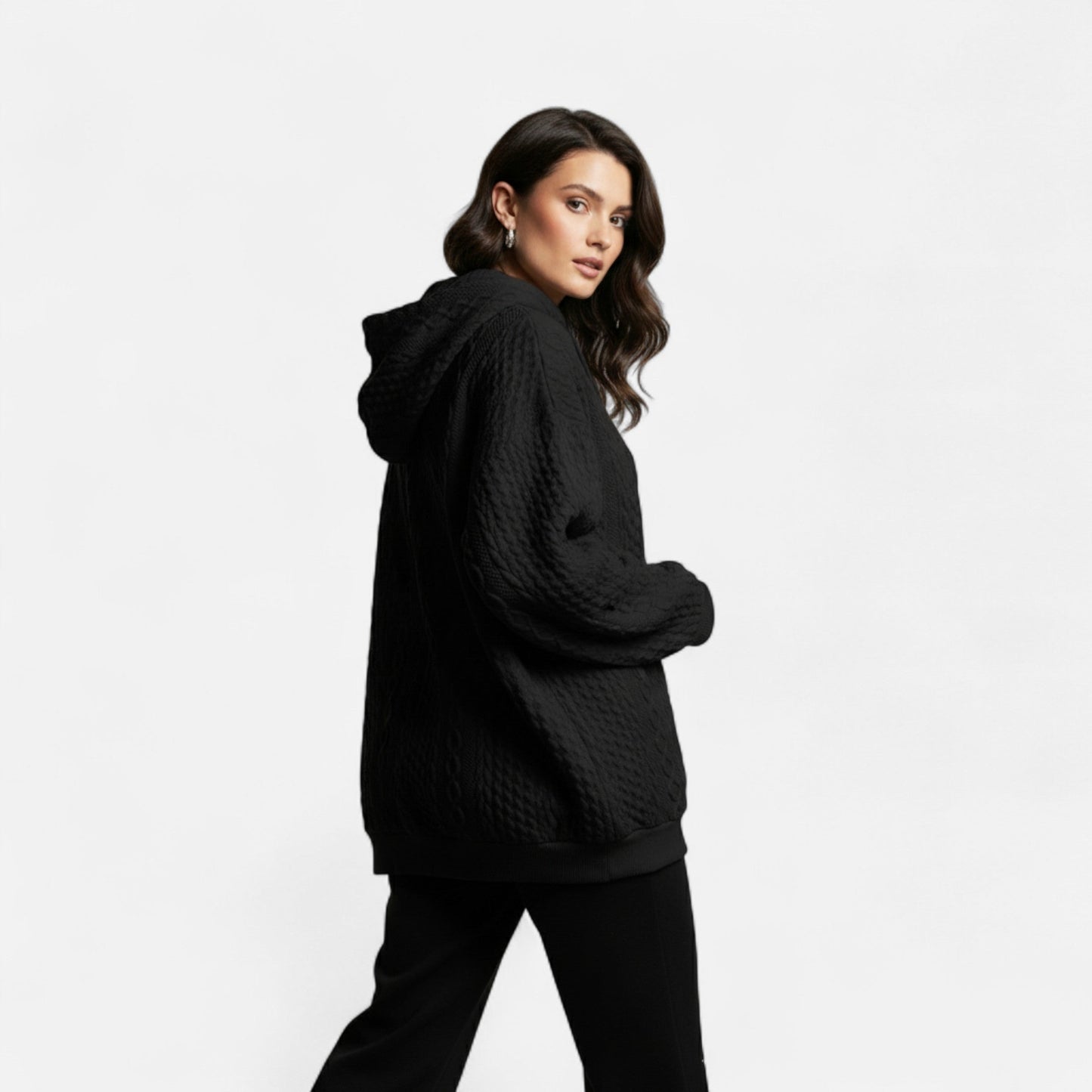 Premium Women's Long-Sleeve Hoodie – Essential Relaxed Heritage Style for Comfort and Versatility | Premium Comfort Home & Lifestyle Product UK