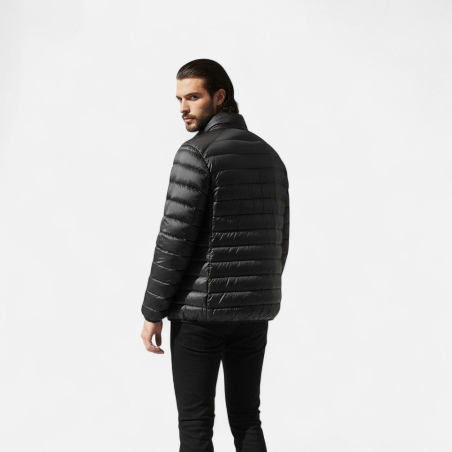 Men’s Premium Lightweight Jacket – Smart Stand Collar for Autumn Style and Comfort | Premium Comfort Home & Lifestyle Product UK