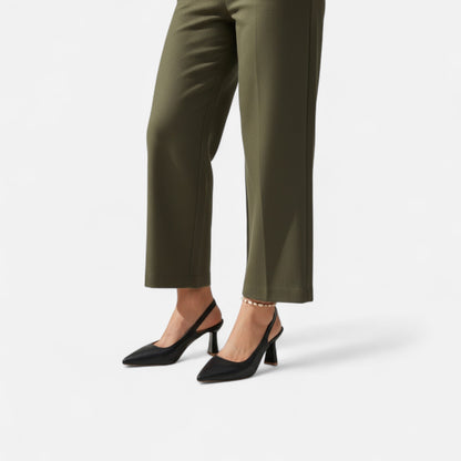 Premium Women's Slingback Heels with Sparkle Accent – Elegant and Stylish Footwear for Special Occasions and Everyday Wear | Premium Comfort Home & Lifestyle Product UK