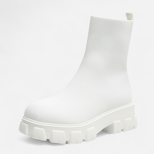 Premium Women's Slip-On Boots – Smart Heritage Round Toe Style for Comfort and Versatility | Premium Comfort Home & Lifestyle Product UK