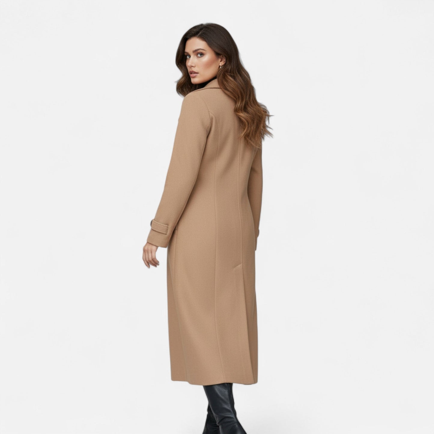 Premium Women's Long Coat – Elegant Smart Outerwear for All Seasons – Best Stylish Coat for Work and Casual Wear | Premium Comfort Home & Lifestyle Product UK