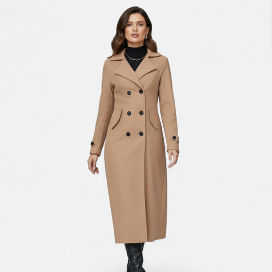 Premium Women's Long Coat – Elegant Smart Outerwear for All Seasons – Best Stylish Coat for Work and Casual Wear | Premium Comfort Home & Lifestyle Product UK