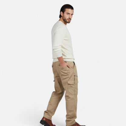 Premium Men's Cargo Trousers – Smart Autumn Military Style Cotton Pants for Outdoor and Casual Wear | Premium Comfort Home & Lifestyle Product UK