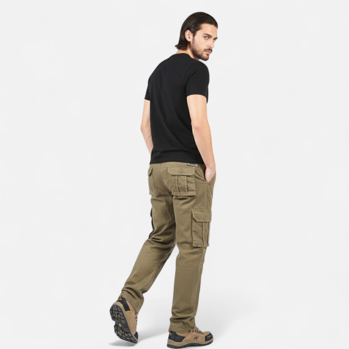 Premium Men's Cargo Trousers – Essential Cotton Military Style Pants for Smart Casual and Outdoor Wear | Premium Comfort Home & Lifestyle Product UK