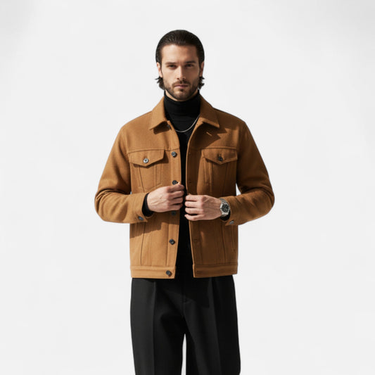 Men’s Premium Casual Lapel Jacket – Smart Spring Autumn Wear for Stylish Outfits and Everyday Elegance | Premium Comfort Home & Lifestyle Product UK