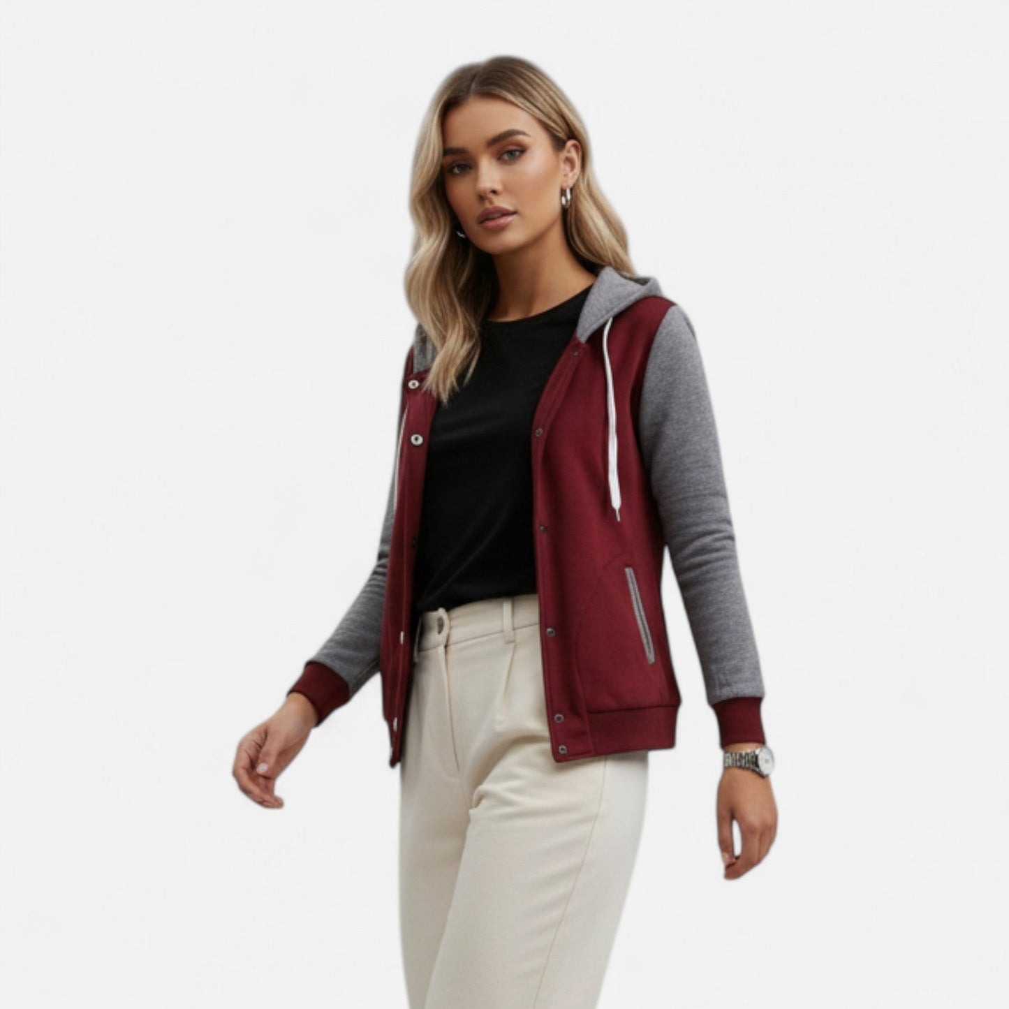 Premium Women's Cotton Hooded Jacket – Stylish Heritage Design for Smart Casual Wear | Premium Comfort Home & Lifestyle Product UK