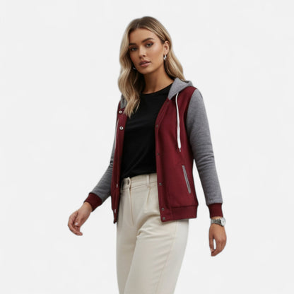Premium Women's Cotton Hooded Jacket – Stylish Heritage Design for Smart Casual Wear | Premium Comfort Home & Lifestyle Product UK